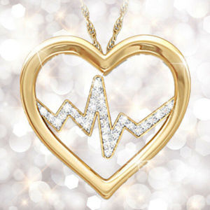 NWOT Brand New With Every Heart Beat Necklace
